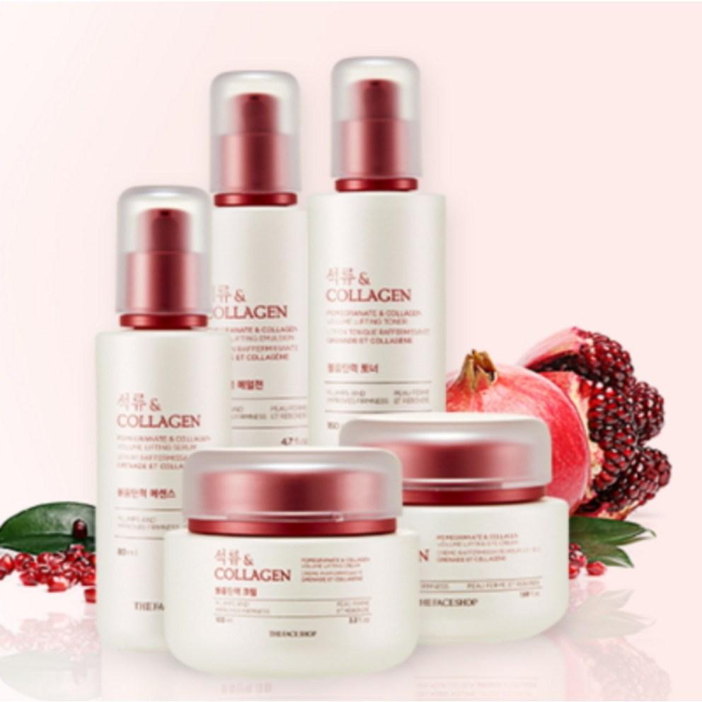 THE FACE SHOP Pomegranate and Collagen Volume Firming Essence, 80ml