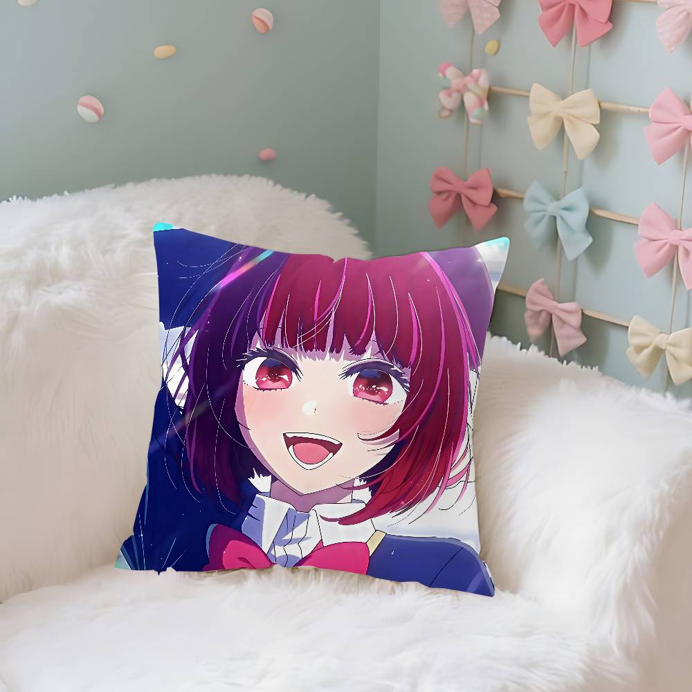 Anime OOshi No KoS Case Plush Fabric Soft Pillowcase Double Sided Print Cushion Cover Household Gifts