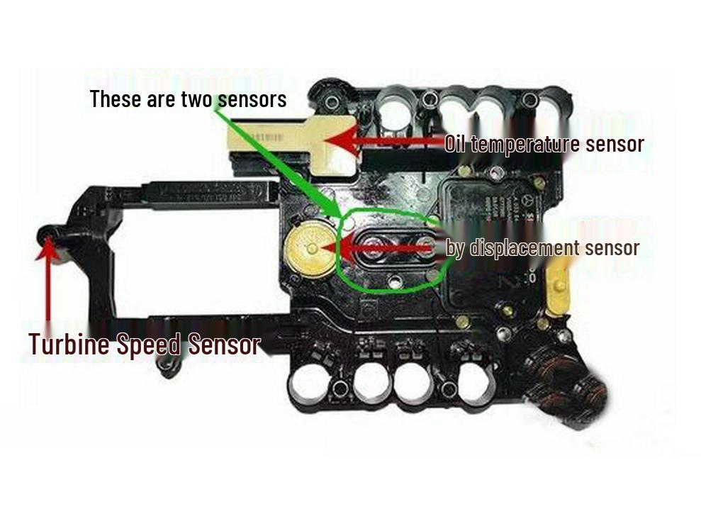 Moduł czujnika skrzyni biegów 2. / 3. biegu Mercedes-Benz 722.9