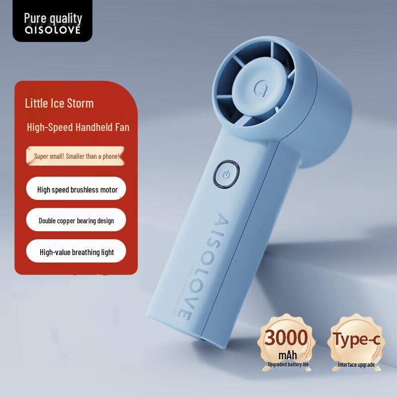 AISOLOVE F02 Portable Mini Handheld USB Fan