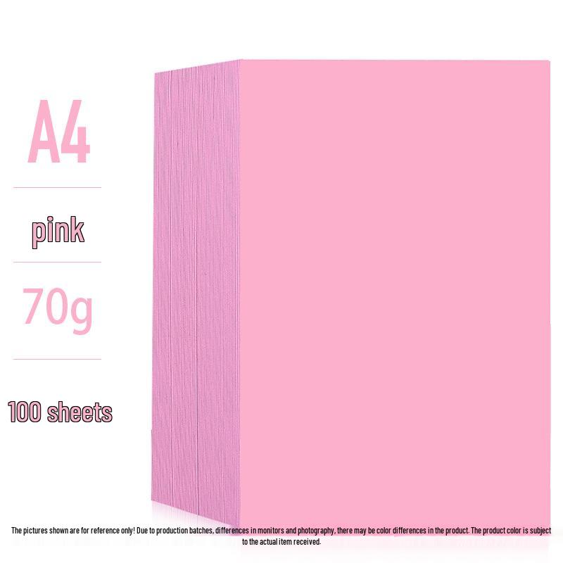 Children s Origami Colored A4 Paper, 80g, 100 Sheets - Red & Yellow