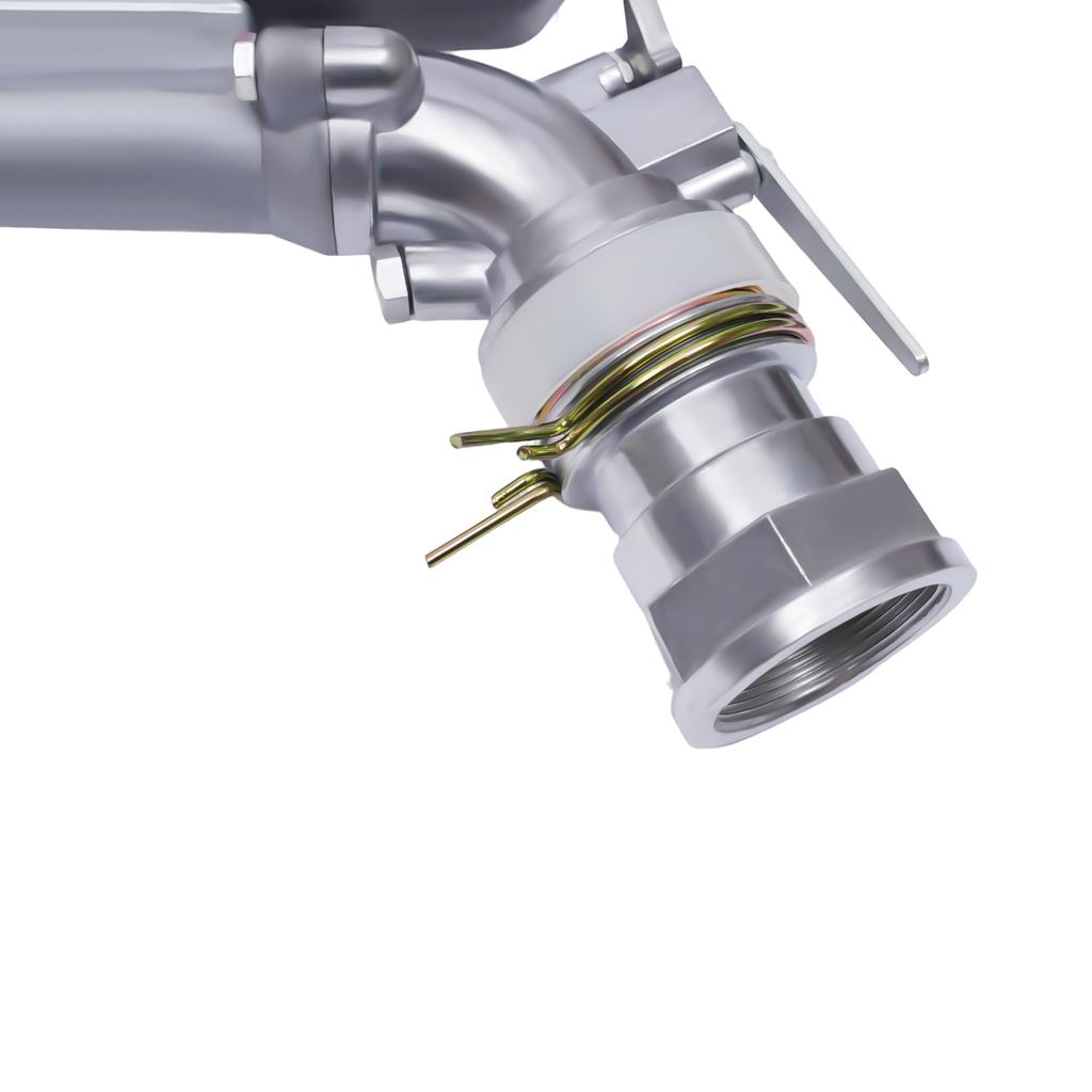 Garden Irrigation Spray Gun, 2" Sprinkler Gun 360° Adjustable Large Impact Area, Zinc Agriculture Irrigation Spray Gun Nuzzles