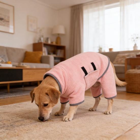 Szlafrok dla psa Super chłonny ręcznik kąpielowy dla zwierząt domowych po kąpieli Szybkoschnący miękki szlafrok dla psa kota małych zwierząt