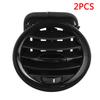 2PCS Black Interior Air Vent Grille Nozzle Cover For Vauxhall ADAM / CORSA D