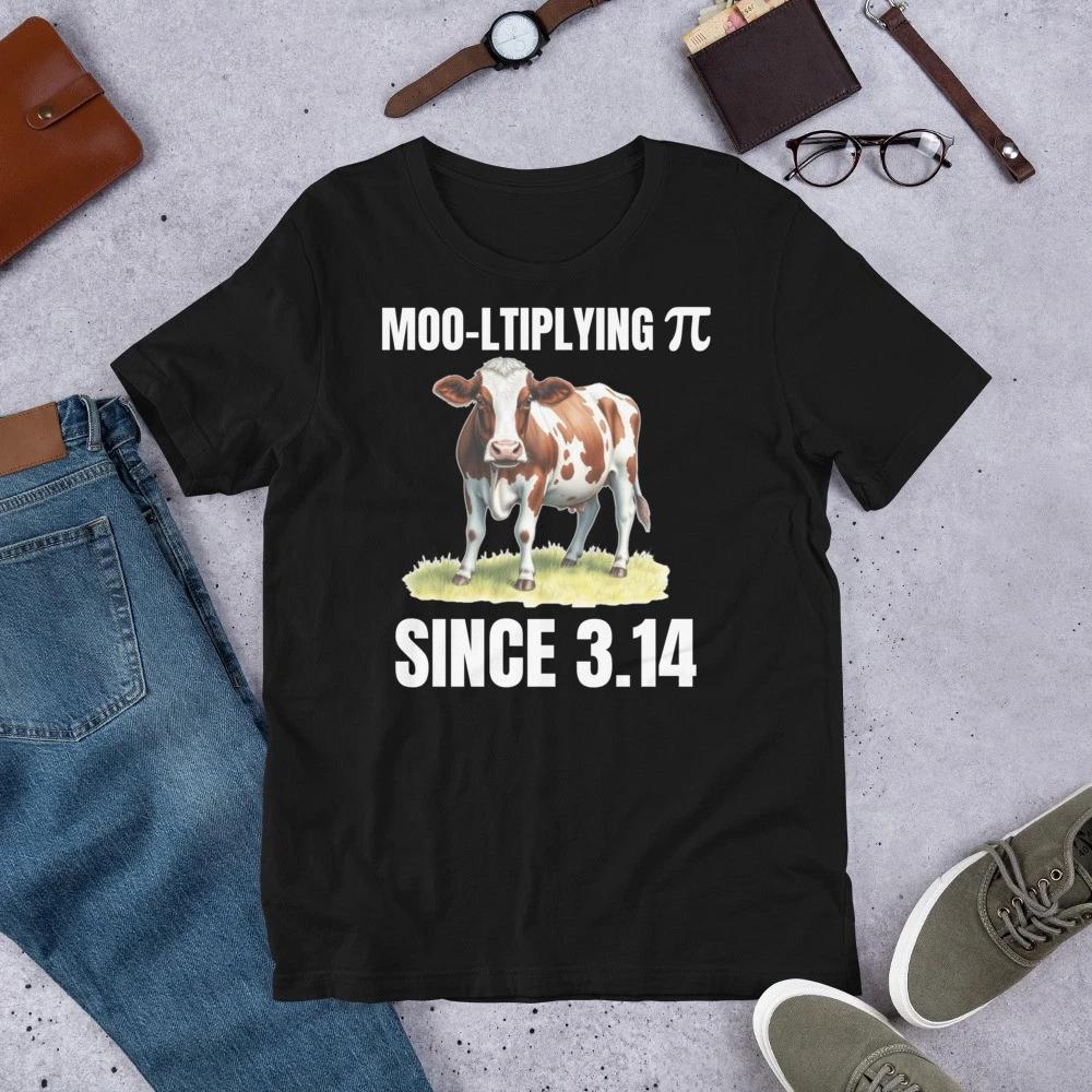 

Moo-ltiplying Pi Since 3.14 Math Teacher Students Kids Unisex t-shirt 160