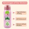 55 Tree Tree Plant Graffiti Stickers Decorative Scooter Laptop DIY Stickers