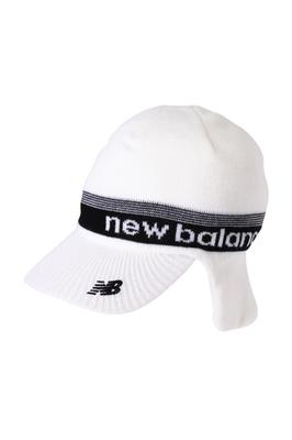 2WAY Cap Ear Cover Golf Hat FR [New Balance] Men's (Folded Specification) / / 012-3287004 030_White