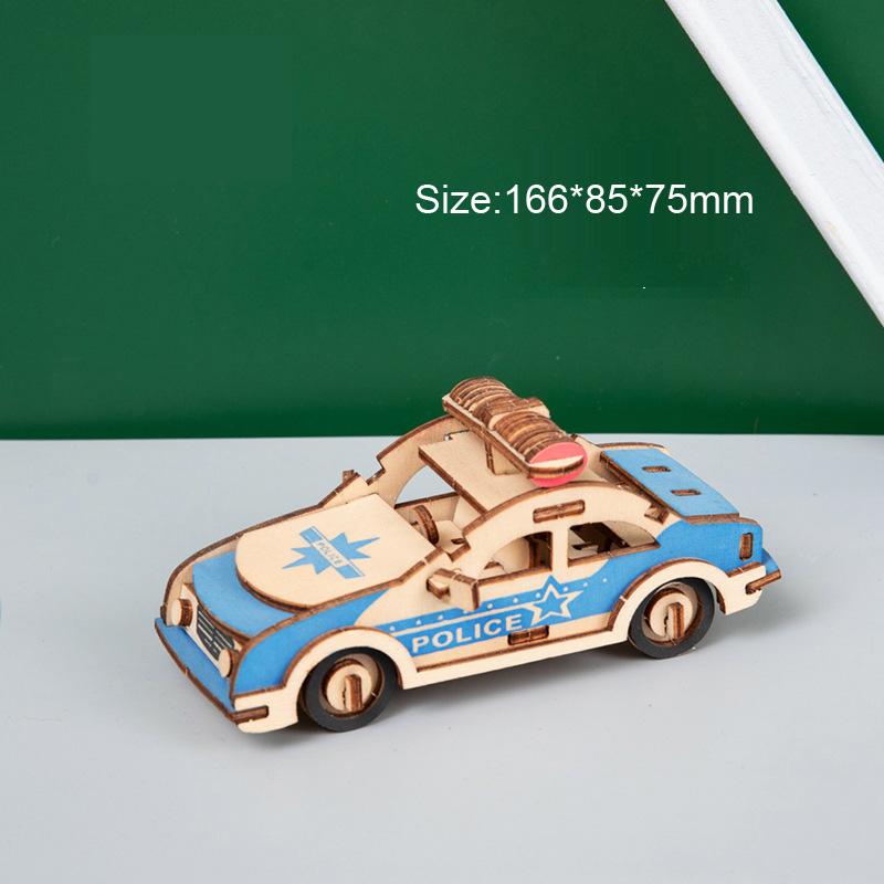 3D Holzautos Motorrad Puzzle Montagemodell DIY Handgemachtes Puzzle Schreibtischdekorationen für Kinder Geschenk
