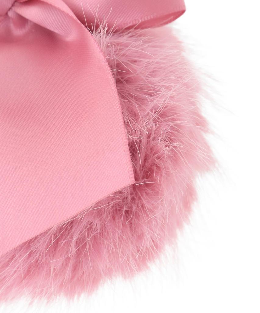Maison de FLEUR Faux Fur Pompom Charm, White, F Charm, 08001063200