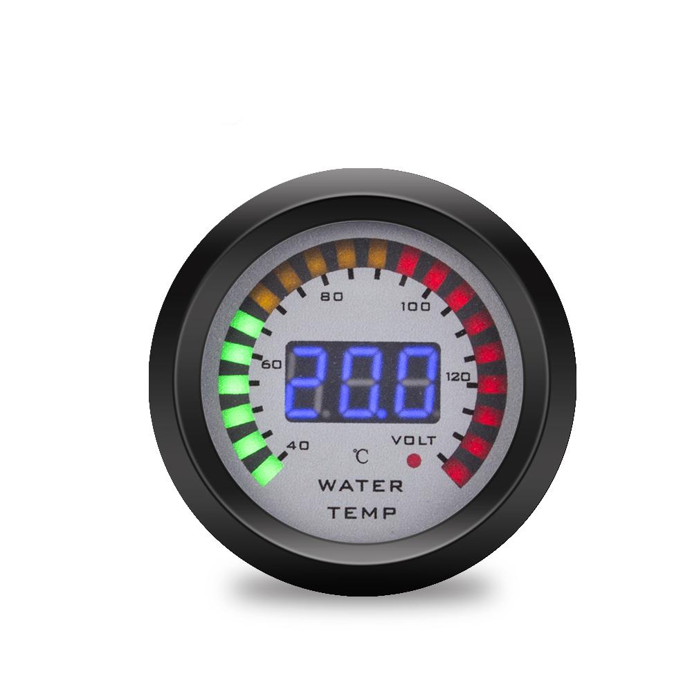 New 52mm Car Digital Gauge Boost/Water Temp/Vacuum/Oil Temp/Oil Pressure Tachometer/Volt/EGT Temp Gauge With LED Display Gauge