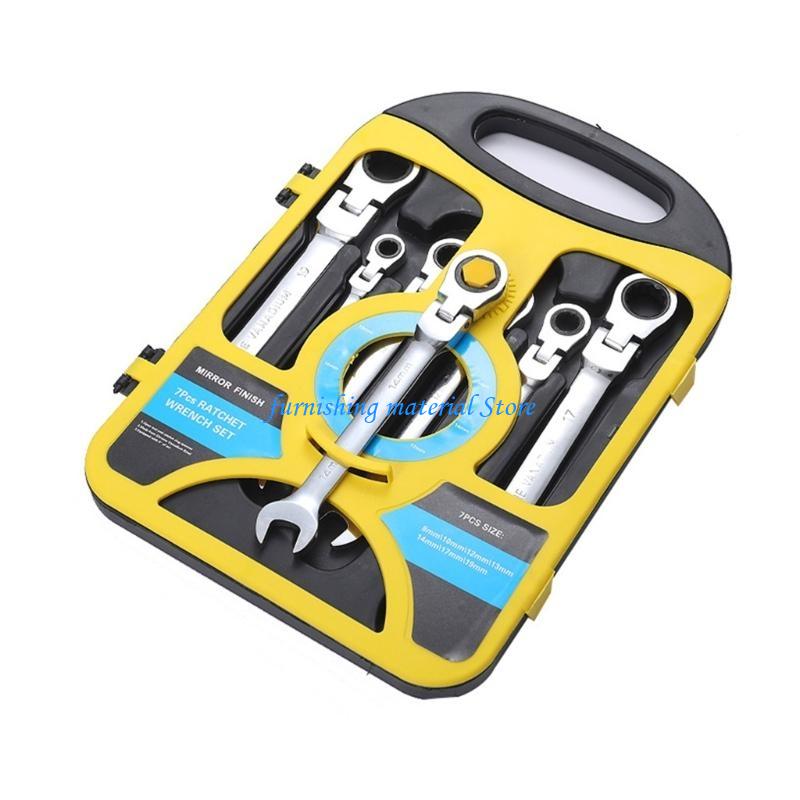 Y5GD Dual Use Ratchet Wrench Quick Wrench Head Wrenches Socket Wrench Car Wrench