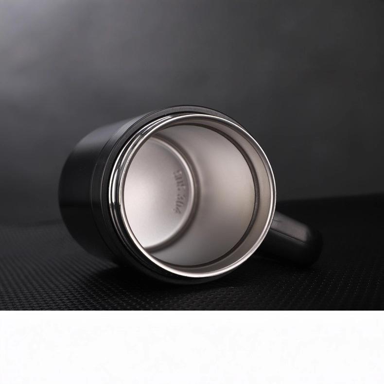 304 Stainless Steel Double-Layer Thermal Tea Cup with Infuser, Free Logo Engraving