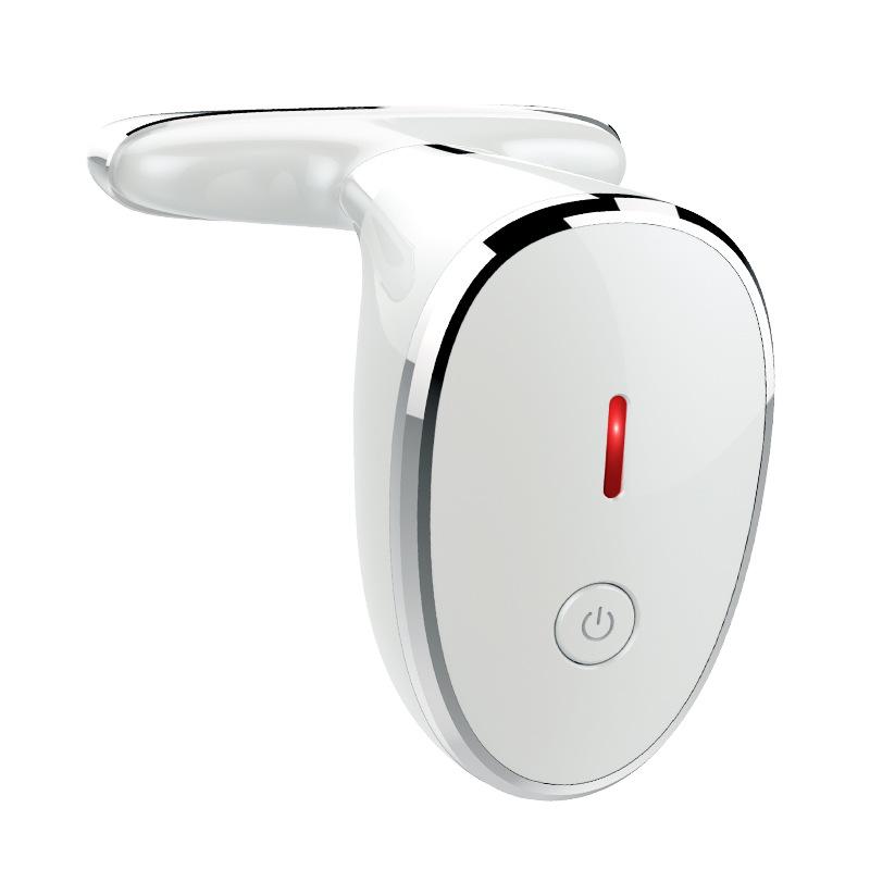 Neck Beauty Device: Anti-Wrinkle Vibration Massager & LED Skin Lifter