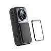 Protective Tempered Glass Film Kit for X6 Action Camera Screen, Tempered Glass Guard with Cleaning Wipes Dust Absorber