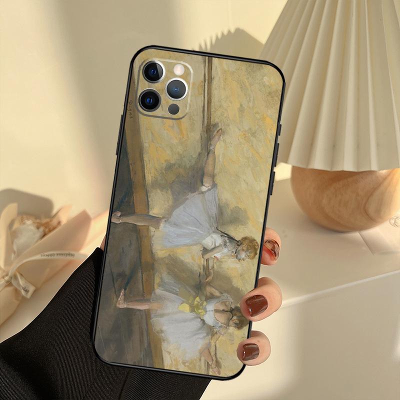 

The Ballet Class Edgar Degas Phone Case For iPhone 14 16 15 11 12 13 17 Pro Max 13 mini 15 16 Plus 16e 17 Air Cover Funda iPhone 11