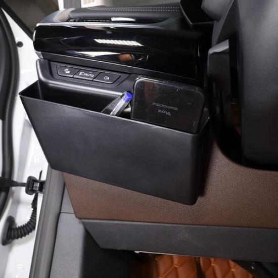 Steering Wheel Side Storage Box Phone Glass Organizer Holder for BMW X1 -24