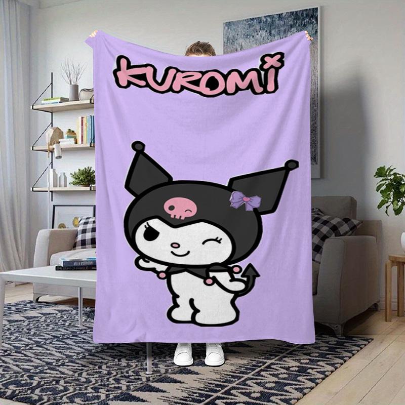 Cute Purple Kuromi Tapestry Blanket Blanket Soft And Comfortable Sheet Nap Blanket Gift