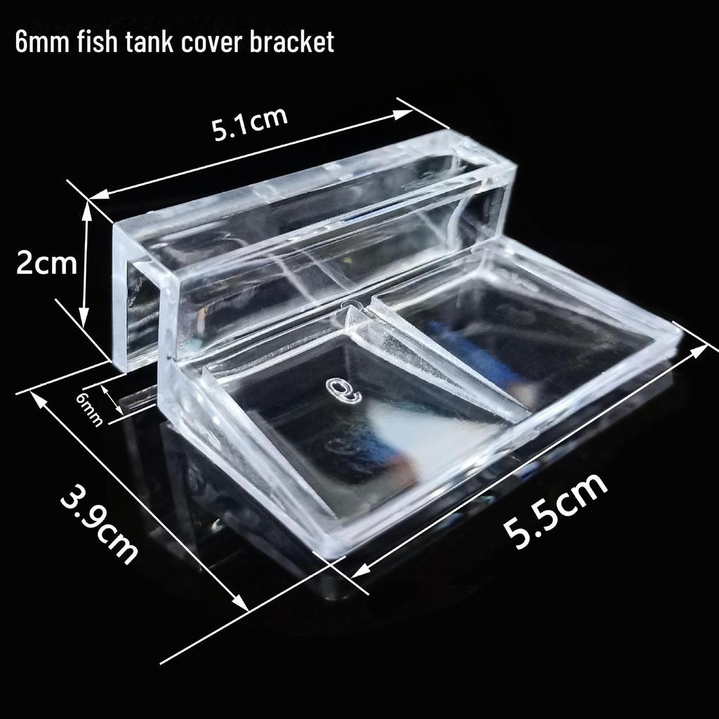 Popular Acrylic Fish Tank Cover Support Frame with Transparent Base and Anti-Jump Net