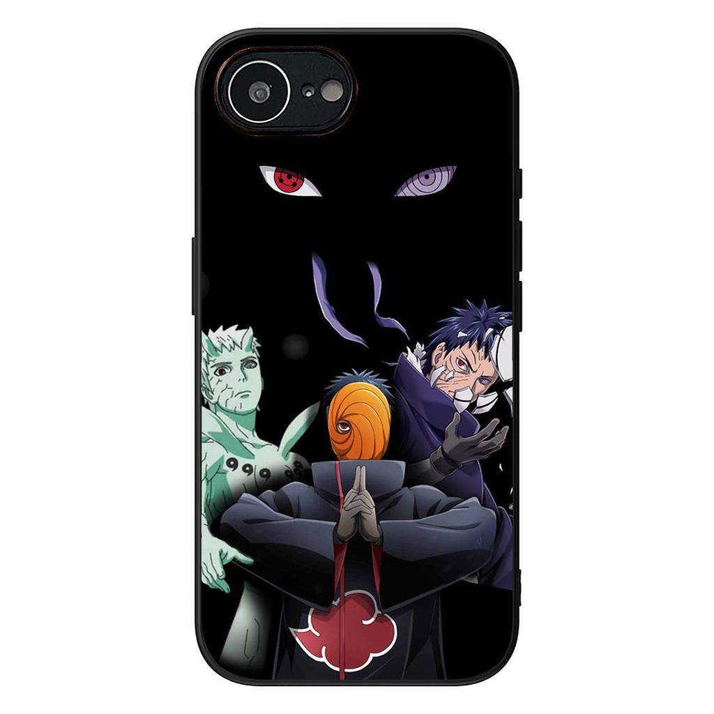 Obito Sasuke Uchiha Tobi Narutos Itachi Phone Case for Apple iPhone 16 17 Air 14 15 Pro Max Plus 16+ 16E 14+ ProMax Cover Casing