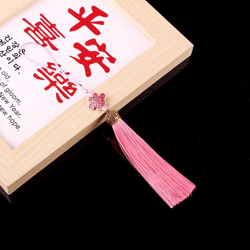 Chinese Knot Tassel Accessories: Hat, Pendant, Bookmark, and Jewelry Tassels