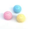 Bite Resistant Tpr Paw Print Spiky Ball Dog Molar Teeth Cleaning Chew Toy Pet Supplies