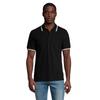 SOLS Mens Practice Contrast Polo Shirt