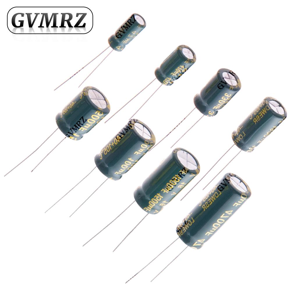25V 35V 50V 63V 100V 160V High Frequency Low ESR Aluminum Capacitor 3300UF 4700UF 2200UF 470UF 680UF