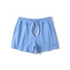 Solid Color Men's High-Elastic Cotton Running Shorts