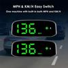 Car Speedometer Solar Head Up Display GPS Digital Intelligent Light Sensing HUD Speed Hud Display Digital Auto Electronics