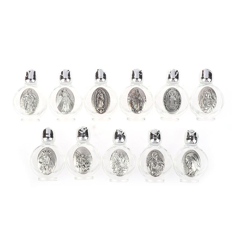 22 typů svěcené vody Ježíšova láhev Láhev náboženského kříže Láhev křesťanské panny Socha Láhev Láhev na svěcenou vodu