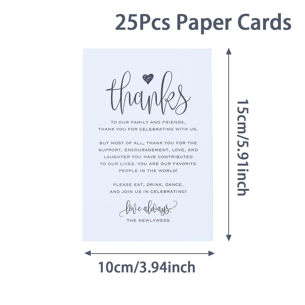 25pcs Thank You Cards With Flower Design For Small Business Exquisite Appreciation Card Gift Wedding Party Decoration Cards