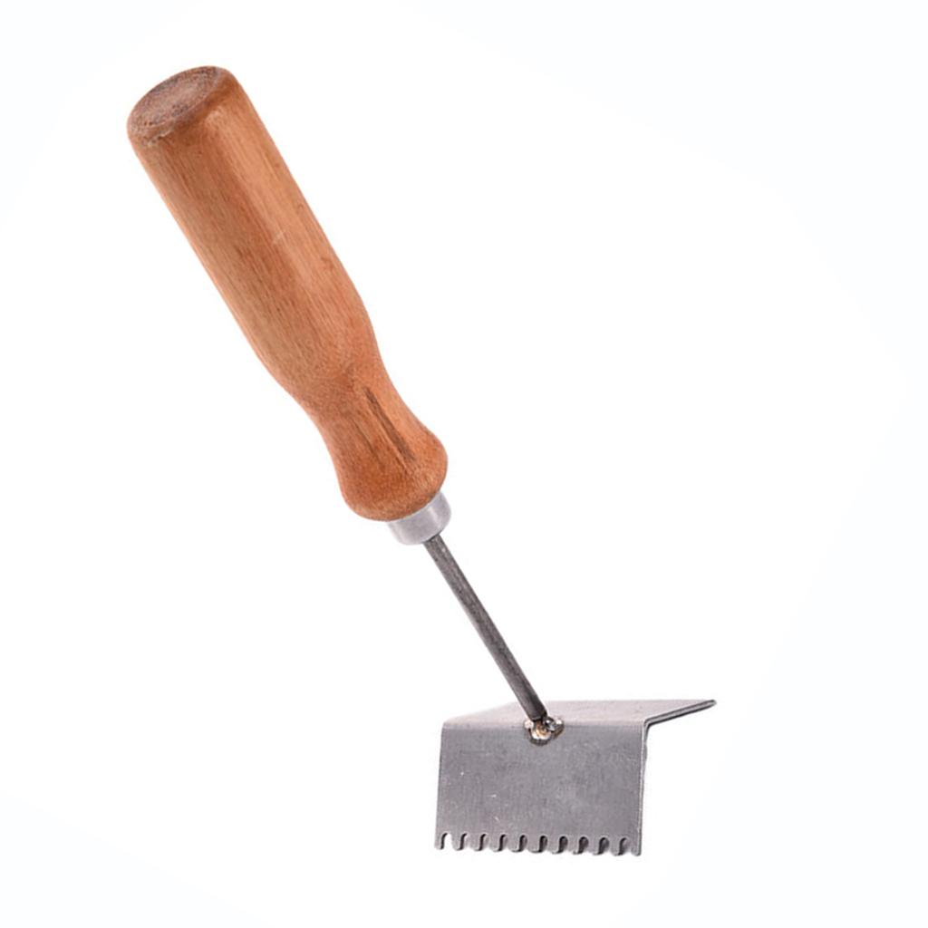 Novo Queen Bee Excluder Ninho Quadro Limpeza Pá Limpador Equipamento Apicultura