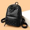 Rivet PU Backpack Women Travel Backpack