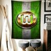 VfL Wolfsburg Wall Hanging Printed Fabric Blanket Decorative Tapestries for Bedroom Living Room Home Decor