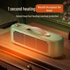 Compact Household Electric Heater: Stylish, Popular Desktop Design