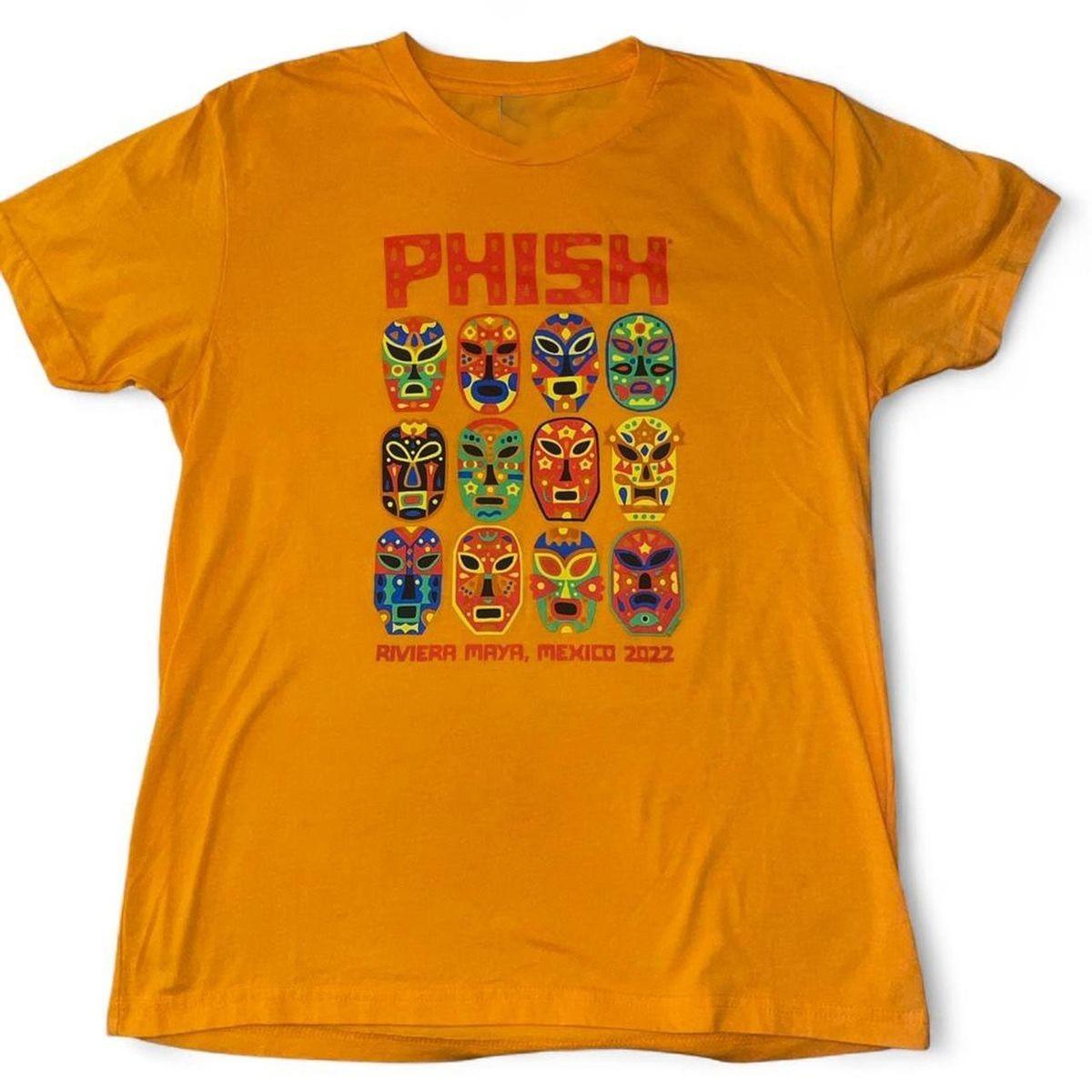 Orange Phish 2022 Mexico T-shirt Unisex NI415 FREE SHIPPING Unisex T-Shirt XXXL