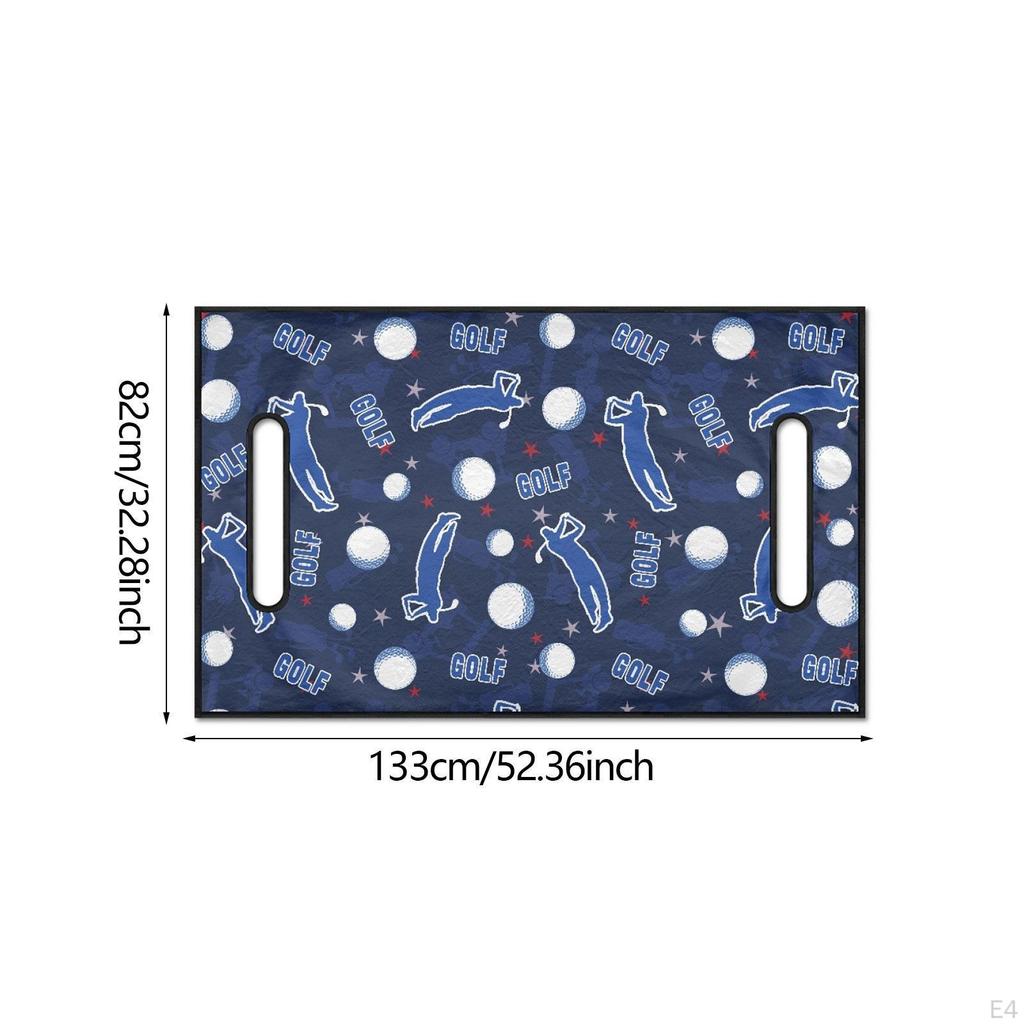 Golf Cars Seat Cover Blanket Soft Comfortable Fashion Easy to Install Machine Washable Club Car