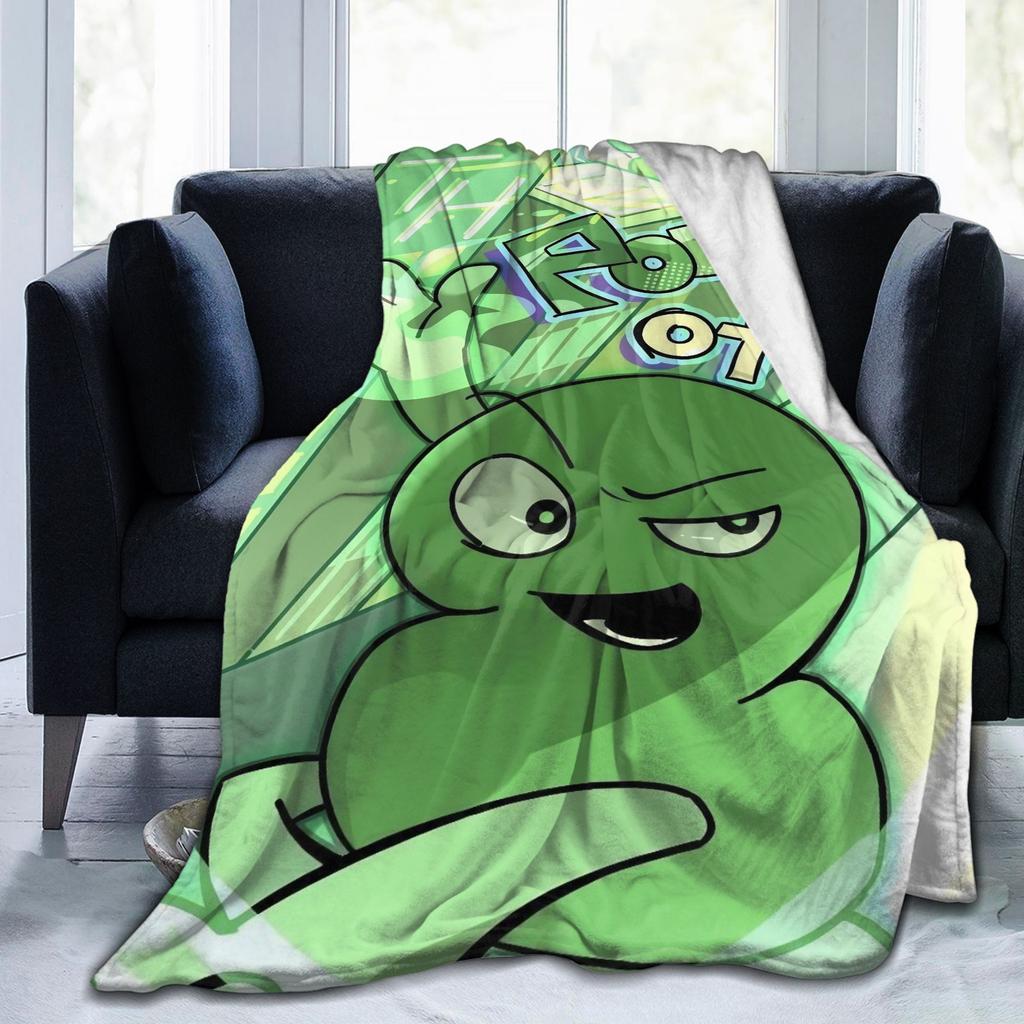 Animated BFDI The Power of Two Blankets Flannel Awesome Warm Throw Blankets for Home Restaurant Spring Autumn