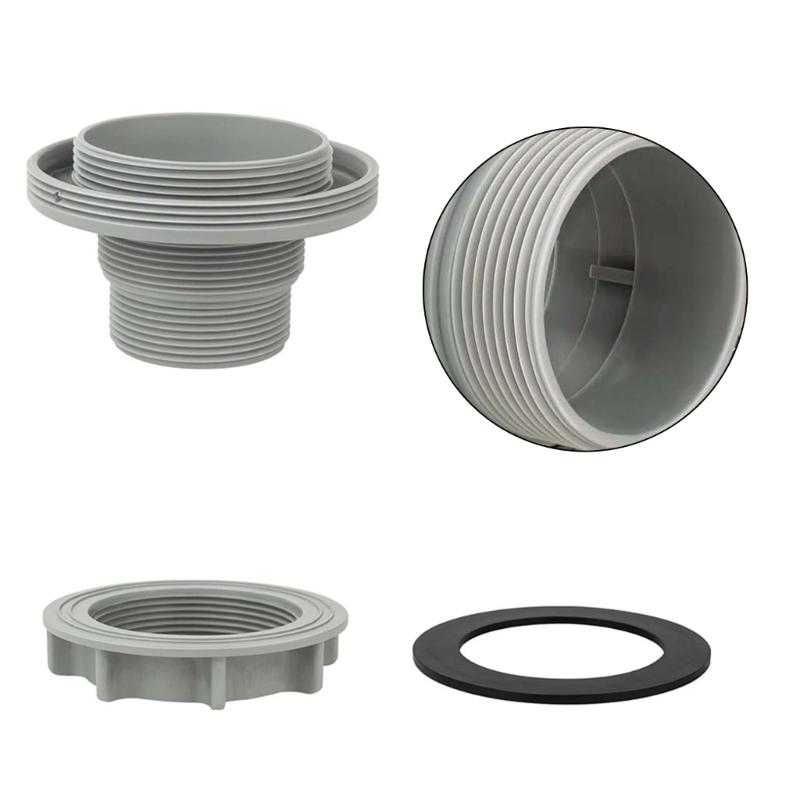 Multifuntional Pool Replacement Filter Pool Hose Connector Plastic Texture Suitable for 10744 Connector Compatibility