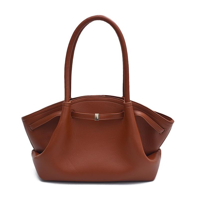 Large Capacity Women Bag With Cotton Polyester Lining And Slip Pockets For Work And Casual
