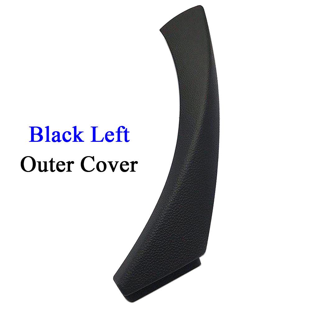 

Left Right ide Door Handle Cover Pull Handle Outer Cover Trim For BMW 3 Series E90 E91 E92 316i 318i 320i 325i 328i 2004-2012 Black Left Cover