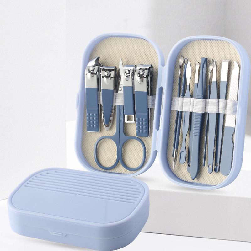 8-Piece Nail Clipper & 14-Piece Manicure Set with Foot Care Storage Box