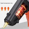 Temperature Resistant Copper Nozzle Mini Rechargeable Glues Guns Kit Suitable For Quick Home Repair 11mm Stick Capacity