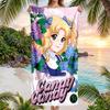 Candy Candy Fashion Beach Towel: Ideal for Summer Adventures Soft, absorbent and quick drying suitable for swimming and bathing