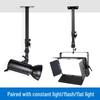 Adjustable Ceiling Track LED Fill Light & Flash Bracket