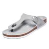 Fashion Flats Beach Slippers Mens Slip On Shoes Half Drag Leather Street Personality Mens Flip Flops Men Casual Walking White Sandals