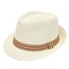 Breathable Belfry Trilby Hat Linen Jazz Beach Hat Retro Fedora Sun Hat  Men