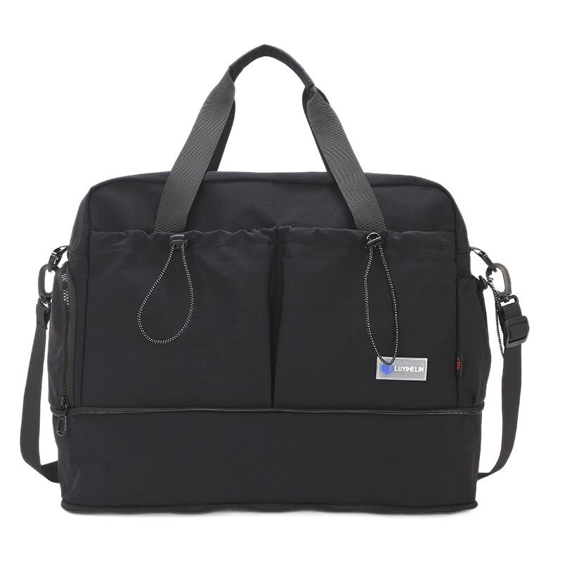 Travel Fashion Multi-Purpose Women's Yoga Fitness Shoulder Bag - Large Capacity Crossbody Handbag