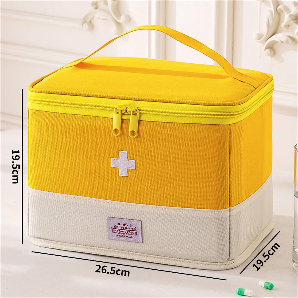 Travel Supplies First Aid Kit Organizer Portable Medicine Bag Cute Medical Emergency Pouch Household Medicine Pill Storage Bag