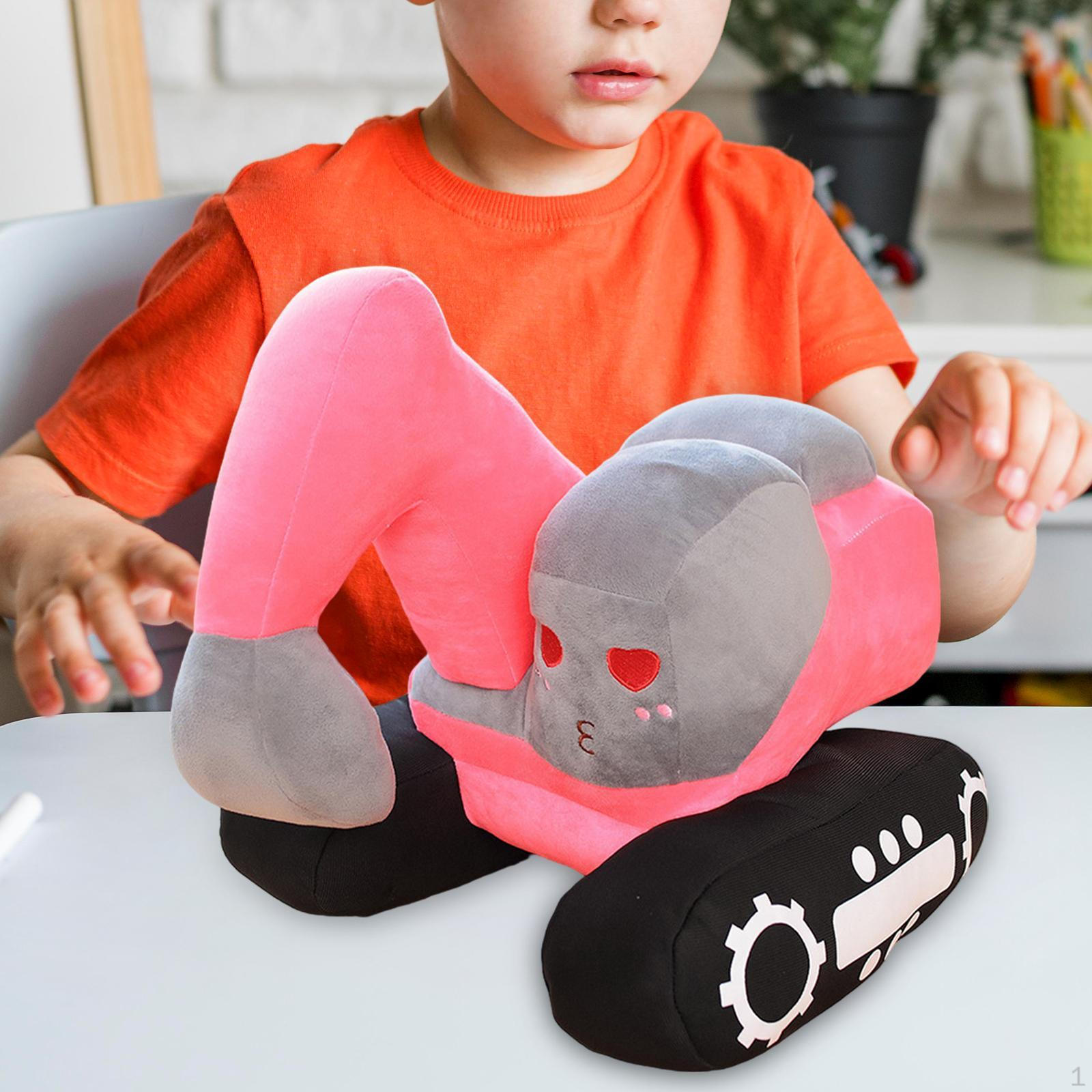 

Экскаватор мягкая игрушка-конструктор крутая вечеринка на день рождения, моделирование, мягкий, плюшевый экскаватор